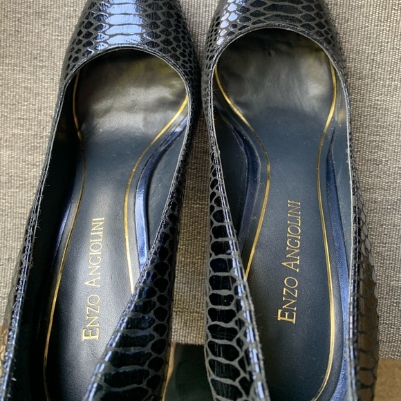 Enzo Angiolini Platform Pump Stiletto High Heels Size 8M - Picture 10 of 17